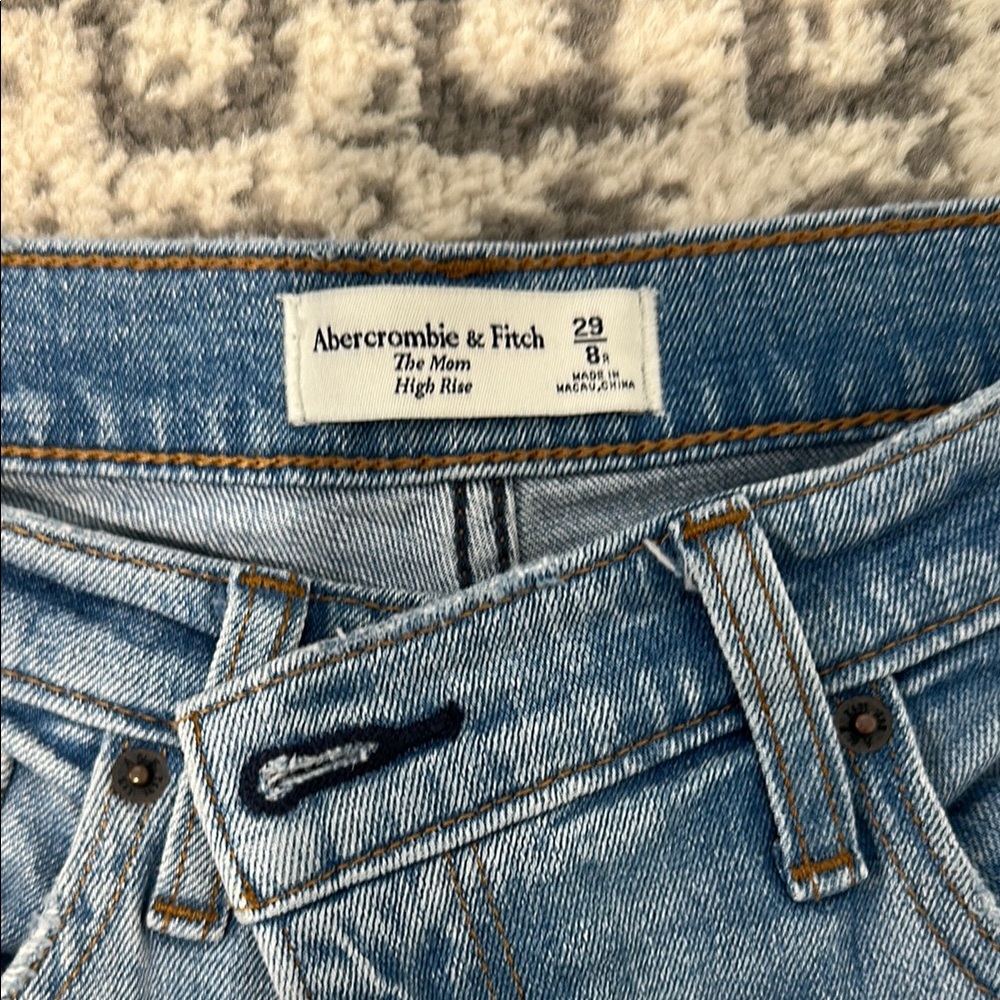 Distressed Light Blue Jeans - Picture 2 of 4